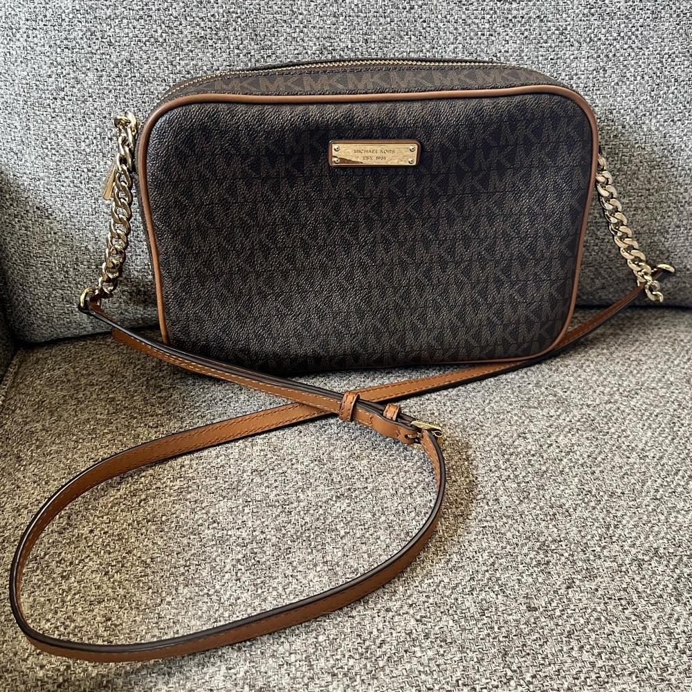 Michael Kors Brown Crossbody Bag